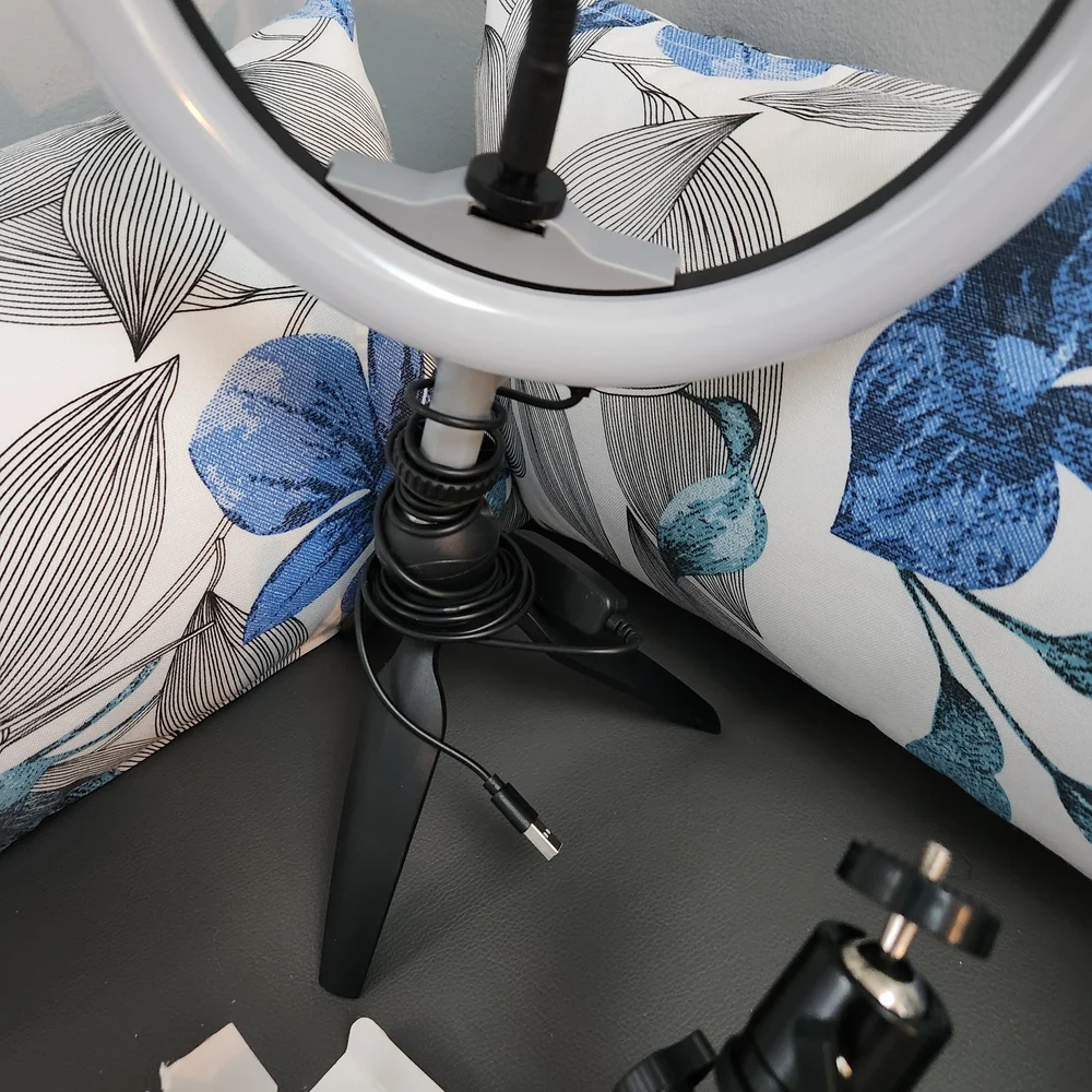 Adjustable Ring Light with Tripod